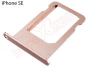 Rose gold battery cover without logo for iPhone SE (2016) A1662, A1723, A1724